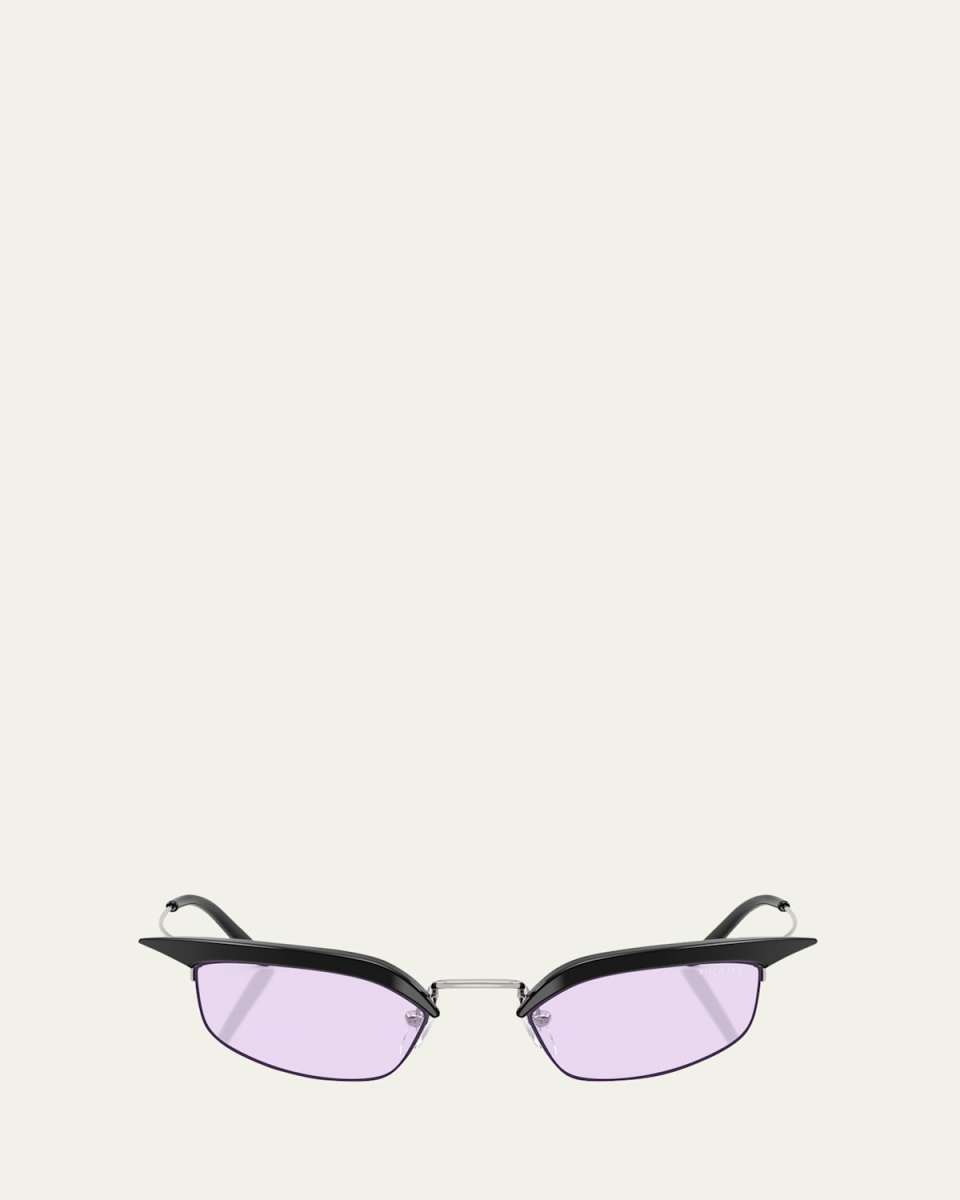 B50S Rectangle Metal Sunglasses